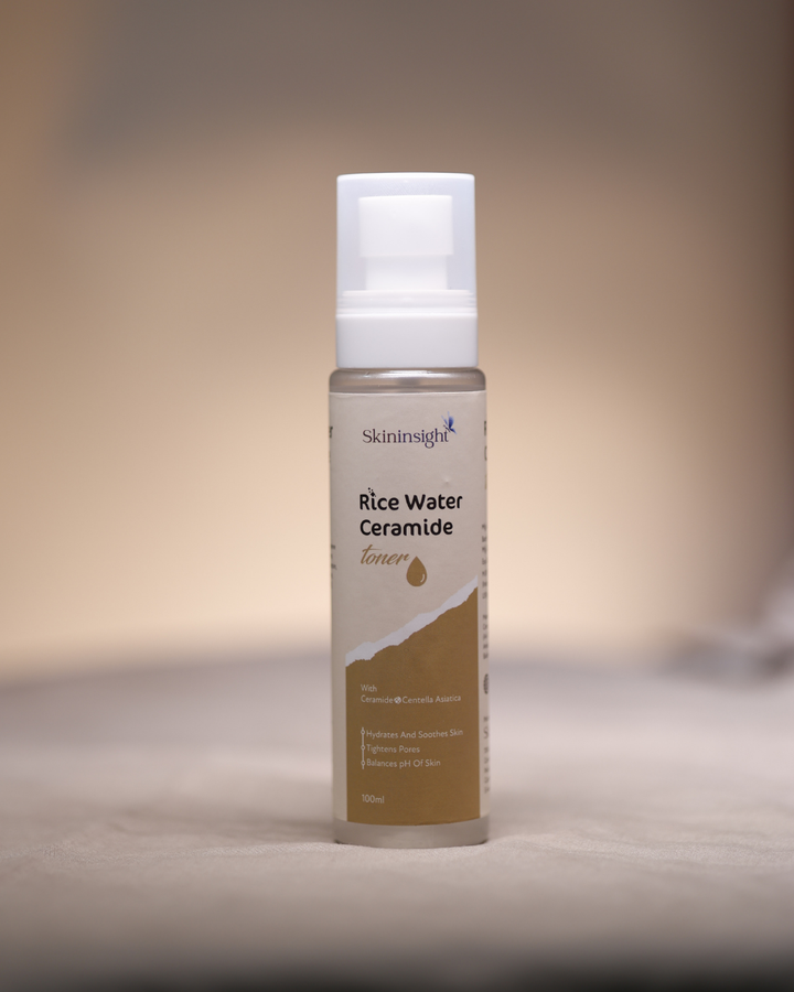 Skininsight Rice Water Toner – Hydrating & Balancing Ceramide Glow Toner (100ml)