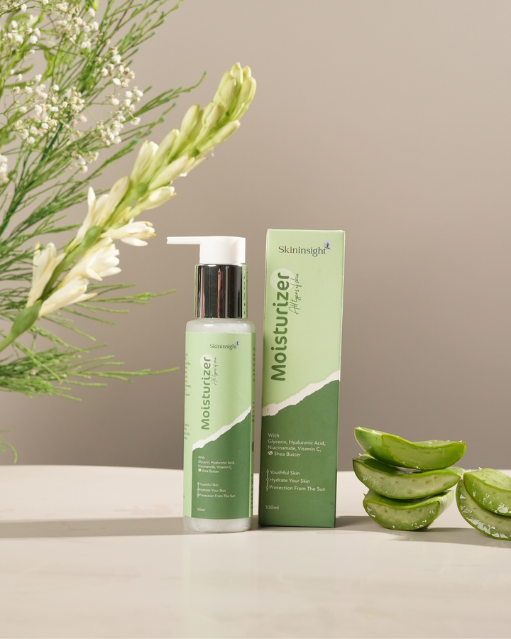 Skininsight Hydrating Moisturizer – Lightweight Daily Cream with Peptides & Squalane (100ml)